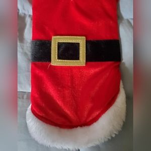 Pet Santa Clause outfit (New)